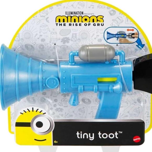 Mattel Minions Tiny Toot Small Fart Firing Blaster New Sealed - Picture 3 of 12